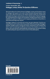 Heidegger, Levinas, Derrida Heidegger, Levinas, Derrida