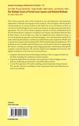 The Multiple Facets of Partial Least Squares and Related Methods