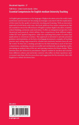 Essential Competencies for English-medium University Teaching