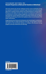 Research Perspectives on Work and the Transition to Motherhood