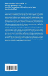 Stem Cells, Pre-neoplasia, and Early Cancer of the Upper Gastrointestinal Tract Stem Cells, Pre-neoplasia, and Early Cancer of the Upper Gastrointestinal Tract