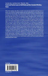 Social and Family Issues in Shift Work and Non Standard Working Hours