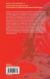 Recent Advances in Evolutionary Multi-objective Optimization