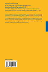 Operations Research Proceedings 2015