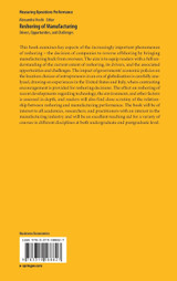 Reshoring of Manufacturing Reshoring of Manufacturing