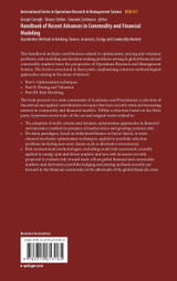 Handbook of Recent Advances in Commodity and Financial Modeling