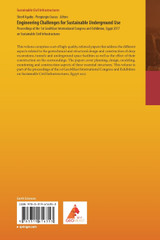 Engineering Challenges for Sustainable Underground Use
