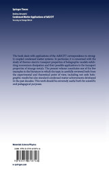 Condensed Matter Applications of AdS/CFT