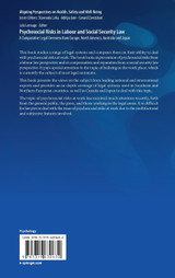 Psychosocial Risks in Labour and Social Security Law Psychosocial Risks in Labour and Social Security Law