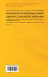 Copulas and Dependence Models with Applications