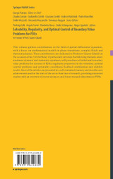 Solvability, Regularity, and Optimal Control of Boundary Value Problems for PDEs