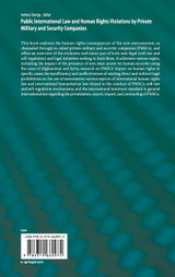 Public International Law and Human Rights Violations by Private Military and Security Companies