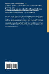 Advances in Signal Processing and Intelligent Recognition Systems