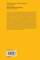 Poverty and Well-Being in East Africa Poverty and Well-Being in East Africa