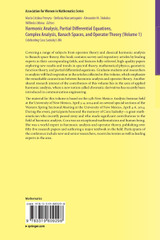 Harmonic Analysis, Partial Differential Equations, Complex Analysis, Banach Spaces, and Operator Theory (Volume 1)