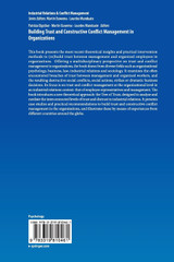 Building Trust and Constructive Conflict Management in Organizations