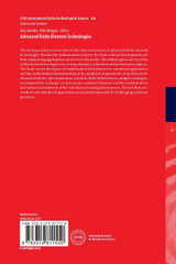 Advanced Finite Element Technologies