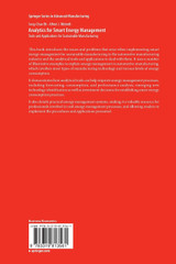 Analytics for Smart Energy Management Analytics for Smart Energy Management