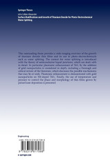 Surface Modifications and Growth of Titanium Dioxide for Photo-Electrochemical Water Splitting