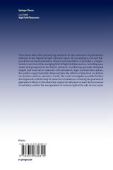 High Field Plasmonics