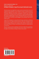 Intelligent Techniques in Signal Processing for Multimedia Security Intelligent Techniques in Signal Processing for Multimedia Security