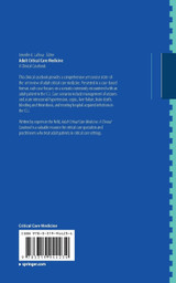 Adult Critical Care Medicine Adult Critical Care Medicine