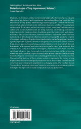 Biotechnologies of Crop Improvement, Volume 3
