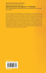 Operational Research in the Digital Era - ICT Challenges