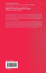 Applications of Data Management and Analysis