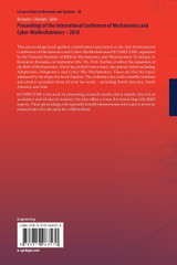 Proceedings of the International Conference of Mechatronics and Cyber-MixMechatronics - 2018