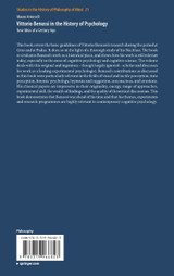 Vittorio Benussi in the History of Psychology