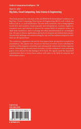 Big Data, Cloud Computing, Data Science & Engineering