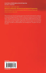 Advances in Materials, Mechanical and Industrial Engineering