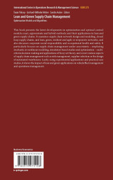 Lean and Green Supply Chain Management Lean and Green Supply Chain Management
