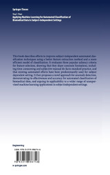 Applying Machine Learning for Automated Classification of Biomedical Data in Subject-Independent Settings