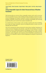 Using Comparable Corpora for Under-Resourced Areas of Machine Translation
