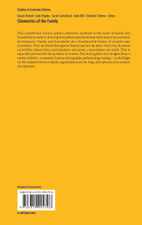 Cliometrics of the Family