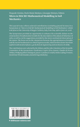 Micro to MACRO Mathematical Modelling in Soil Mechanics