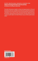 Climate and Energy Protection in the EU and China Climate and Energy Protection in the EU and China