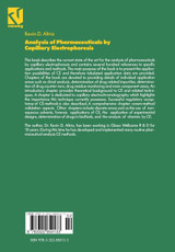 Analysis of Pharmaceuticals by Capillary Electrophoresis