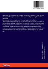 Geschichte der französischen Literatur im XVII. Jahrhundert Geschichte der französischen Literatur im XVII. Jahrhundert