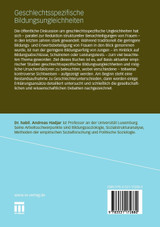 Geschlechtsspezifische Bildungsungleichheiten Geschlechtsspezifische Bildungsungleichheiten