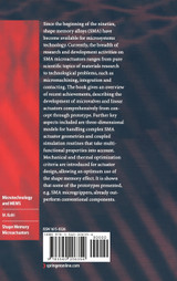 Shape Memory Microactuators