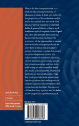Optical Properties of Photonic Crystals Optical Properties of Photonic Crystals