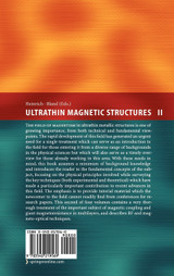 Ultrathin Magnetic Structures II
