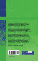 Regulatory Mechanisms of Intracellular Membrane Transport