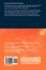 Mechanizing Mathematical Reasoning