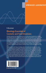 Rheology Essentials of Cosmetic and Food Emulsions Rheology Essentials of Cosmetic and Food Emulsions