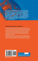 Algorithmic Foundations of Robotics VI