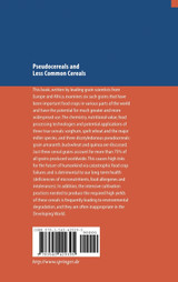 Pseudocereals and Less Common Cereals